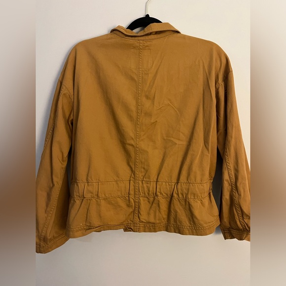 Madewell Mustard Yellow Button-up Jacket - Picture 2 of 5